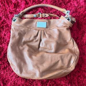 Marc Jacobs Tan Leather Hobo Bag